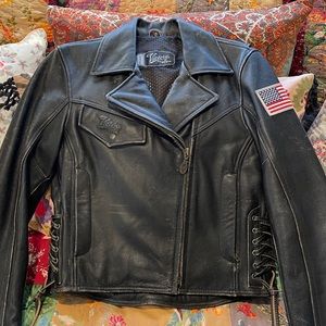Genuine Victory Leather Motorcycle Jacket